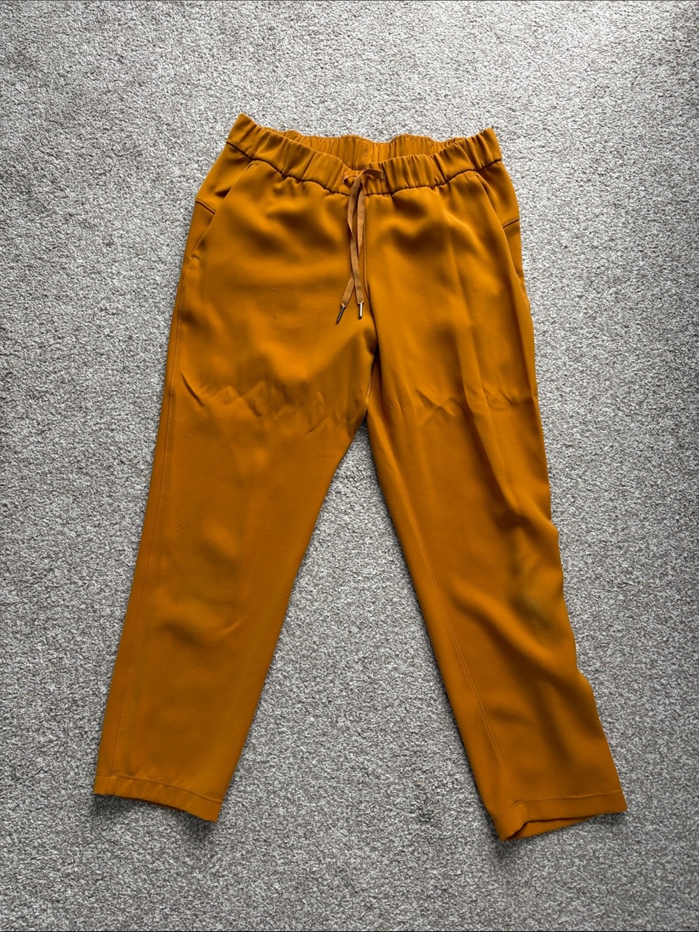 lululemon athletica Women's Mustard Yellow Track Joggers